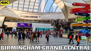 GRAND CENTRAL Birmingham New Street Train Station ENGLAND United Kingdom UK [upl. by Tuesday110]