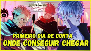 Primeiro DIA de Conta  Jujutsu KaisenPhantom Parade [upl. by Aggappe116]