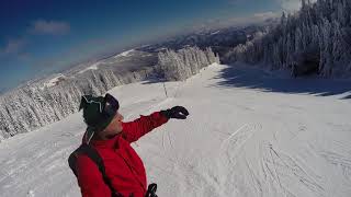 Jahorina the longest ski run [upl. by Enreval525]