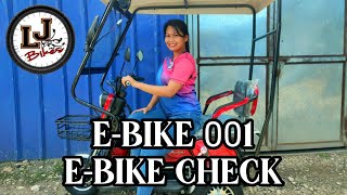 EBIKE CHECK  EBIKE 001 [upl. by Atiken]