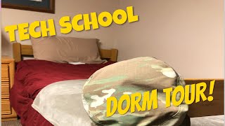 Tech School Dorm Tour  Keesler Air Force Base [upl. by Arawaj]