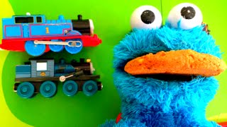 Cookie Monster with Thomas and Friends [upl. by Greene884]