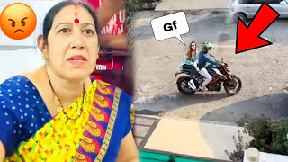 Sahil Ki Girlfriend Bike Par 😱😱souravjoshivlogs7028 [upl. by Heffron713]