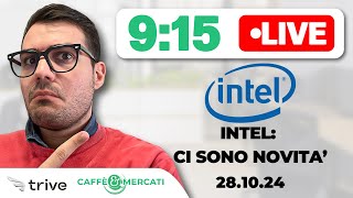 INTEL COSA ASPETTARSI DALLA TRIMESTRALE [upl. by Ylurt138]