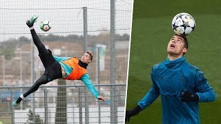 Cristiano Ronaldo In Training 2018  SkillsTricksGoals  Freestyle HD [upl. by Sugna897]