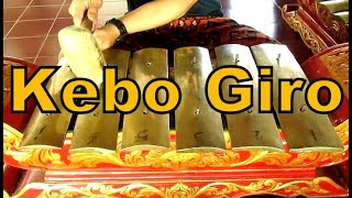 Tutorial Belajar SARON DEMUNG  Lancaran KEBO GIRO  Learning Javanese Gamelan Music Jawa HD [upl. by Athallia]