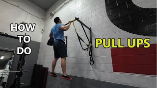 PULL UP GUIDE  How To Do Pull Ups  Beginners Basics [upl. by Larkins844]