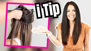 How To Install I Tip Hair Extensions [upl. by Oconnor]