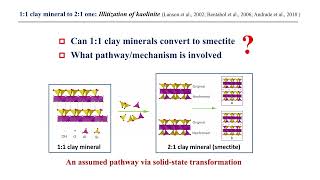 Transformation of 11 type clay minerals into smectite under hydrothermal condition H He et al [upl. by Nefets]