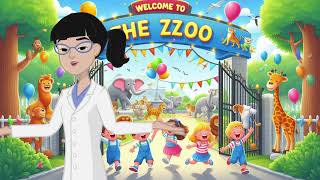 The Zoo Song for Kids – Animal Adventure Song for Kids  Learn About Zoo Animals [upl. by Ardnos]