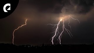 10 Minutes of Rain and Thunderstorm Sounds For Focus Relaxing and Sleep ⛈️ Epidemic ASMR [upl. by Bowlds779]