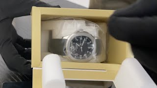 Patek Philippe Aquanaut 5167A001 SEALED  Kronos 360 [upl. by Jari624]