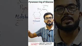 Pyranose of glucose MDCAT Biology lectures [upl. by Ehsom]