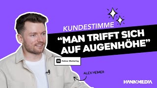 Kundenstimme x Heimer Marketing x HannMedia I Erfahrung mit HannMedia [upl. by Carlile]