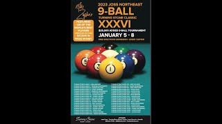 LIVE DAY 4 from Verona NY Joss Northeast 9Ball Tour Turning Stone Classic Midseason Championship [upl. by Eiruam734]