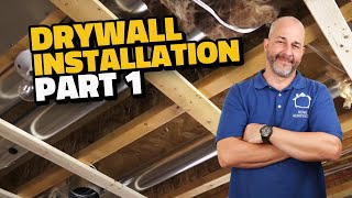 Drywall Basics  Drywall Installation Guide Part 1 [upl. by Tnaryb663]