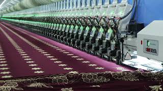 Gaint Embroidery Machine Thread break Test in Chinese Factory [upl. by Kessler68]