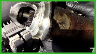 Replacing Chevy Trailblazer Starter  Easy Do it Yourself  2002 LT 42  GMC Envoy [upl. by Siroled]