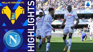 Hellas Verona 12 Napoli  Osimhen shines in Verona  Serie A 202122 [upl. by Phi758]