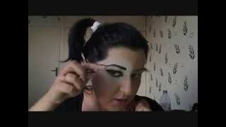 Make Up Fantasy3Zebra Lookwmv [upl. by Rovaert]