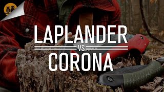 Bahco Laplander vs Corona 10quot Folding Saw  Field Review [upl. by Nalyd]