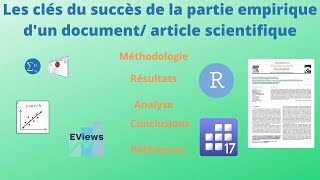 Les Secrets Infaillibles pour Réussir la Partie Empirique de Votre Article Scientifique [upl. by Starr]