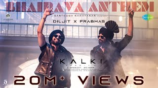 Bhairava Anthem  Kalki 2898 AD Telugu  Prabhas  Diljit Dosanjh  Santhosh Narayanan [upl. by French]