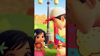 Ice Cream Wale Uncle आइस क्रीम वाला Ek Mota Hathi shorts kidssong shortsforkids kidsfun [upl. by Jezrdna]