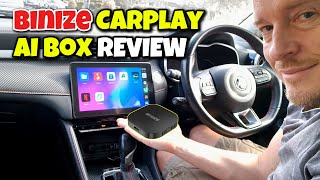 Binize CarPlay AI Box  Should you buy one [upl. by Neladgam]