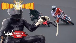 Guy races Japans Auto Race champion  Guy Martin Proper [upl. by Anailli727]