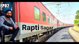 Journey to God own Country Kerala  Rapti sagar Superfast train journey  gorakhpur junction [upl. by Ahsiad]