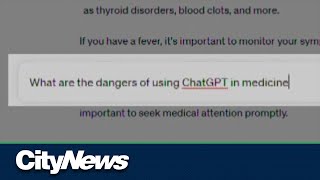 Medical experts advise caution with using ChatGPT [upl. by Olette]