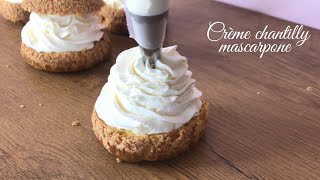 Crème chantilly mascarpone [upl. by Akirahc]