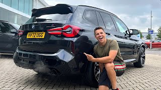 COLLECTING A NEW 2022 BMW X3M COMPETITION [upl. by Tavy]