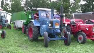 Oldtimer Traktoren Schleppertreffen im Freilandmuseum Bad Windsheim 2013 [upl. by Noemis]