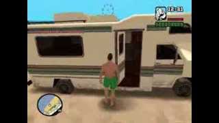 GTA San Andreas  Journey with enterable interior [upl. by Llevra]