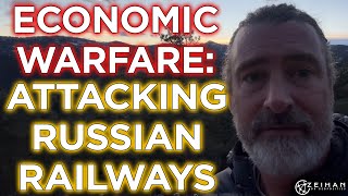 Economic Warfare in Siberia Destroying Rail Infrastructure  Peter Zeihan [upl. by Saerdna]