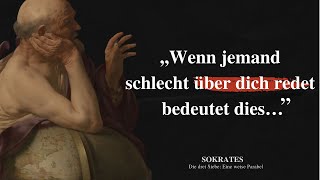 Eine kurze aber unglaublich weise Geschichte des Sokrates Die drei Siebe [upl. by Cresida]