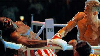 Apollo Creed vs Ivan Drago  4k ultra high quality [upl. by Onitsoga]