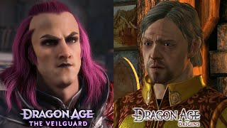 Insulting in Dragon Age Origins VS Dragon Age The Veilguard [upl. by Ailerua186]