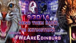 Edinburg Bobcats vs Edinburg Vela Sabercats 9302016 [upl. by Anilys]