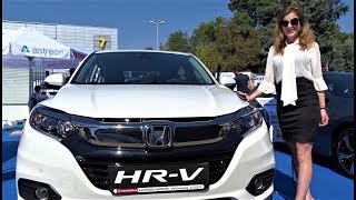 Honda HRV 2019 SUV Demonstration Interior Exterior Walkaround  Technical Fair 2018 [upl. by Lais]