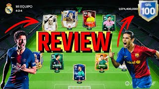 LOS MEJORES DEFENSAS DE FC MOBILE REVIEW DE RAFA MÁRQUEZ HÉROE PRIME Y MARQUINHOS WILDCARDS 100 GRL [upl. by Essinger]