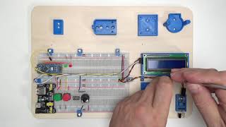 24 drukknoppen potmeter leds en Infraroodsensor aansluiten [upl. by Heaps]