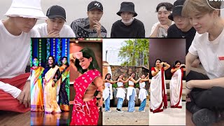 BTS REACTION Must Watch New Song Dance Video Jannat zubair Anushka sen Tiktok Best Dancers Video [upl. by Lletnohs]