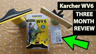 Karcher WV 6 Plus N Window Vacuum 3 month review and demo [upl. by Macknair74]