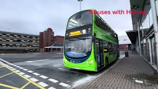 Buses at the metrocentre [upl. by Kensell]