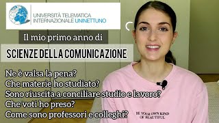 Università telematica UNINETTUNO📚 Comè stato il mio PRIMO ANNO di SCIENZE della COMUNICAZIONE💻 [upl. by Leoy]