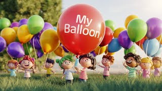 POPULAR KIDS SONG  MY BALLOON [upl. by Genesia60]