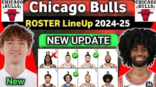 Chicago Bulls ROSTER Lineup 20242025 [upl. by Duncan]